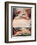 Jerusalem the Emanation of Giant Albion, The Divine Hand Found the Two Limits, Satan and Adam, 1804-William Blake-Framed Giclee Print