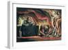 Jerusalem the Emanation of the Giant Albion, Plate 51 Vala, Hyle and Skofeld, Showing Crowned Vala-William Blake-Framed Giclee Print