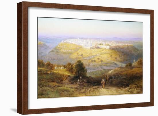 Jerusalem the Golden (Israel)-Samuel Lawson Booth-Framed Giclee Print