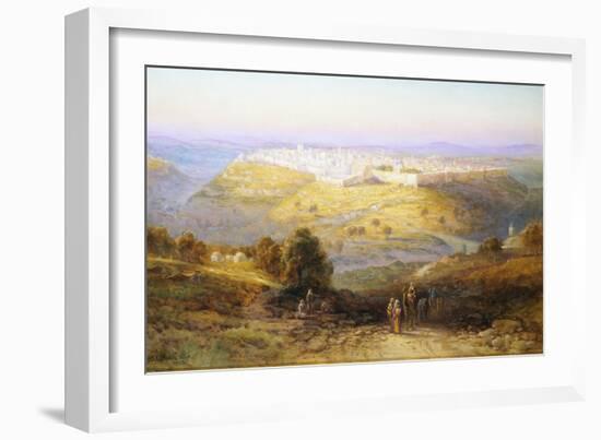 Jerusalem the Golden (Israel)-Samuel Lawson Booth-Framed Giclee Print