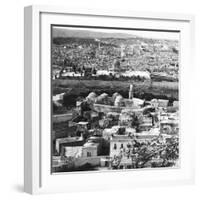 Jerusalem the Holy City, Goal of the Crusaders, Rescued Forever from the Turks, 1917-English Photographer-Framed Photographic Print