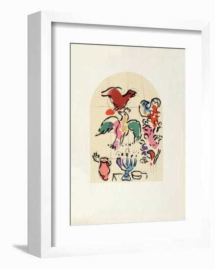 Jerusalem Windows : Asher (Sketch)-Marc Chagall-Framed Collectable Print