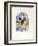 Jerusalem Windows : Benjamin (Sketch)-Marc Chagall-Framed Collectable Print