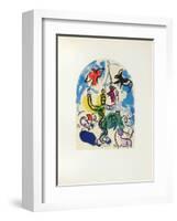 Jerusalem Windows : Dan (Sketch)-Marc Chagall-Framed Collectable Print