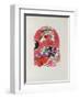 Jerusalem Windows : Juda (Sketch)-Marc Chagall-Framed Collectable Print
