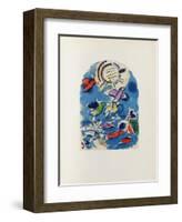 Jerusalem Windows : Ruben (Sketch)-Marc Chagall-Framed Collectable Print
