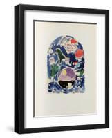 Jerusalem Windows : Simeon (Sketch)-Marc Chagall-Framed Collectable Print