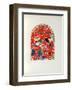 Jerusalem Windows : Zabulon (Sketch)-Marc Chagall-Framed Collectable Print