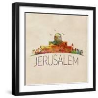 Jerusalem-Mark Ashkenazi-Framed Giclee Print