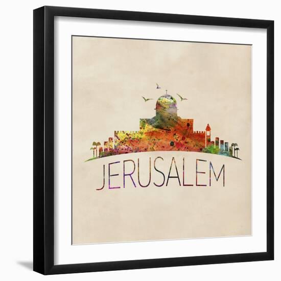 Jerusalem-Mark Ashkenazi-Framed Giclee Print