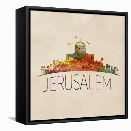 Jerusalem-Mark Ashkenazi-Framed Stretched Canvas