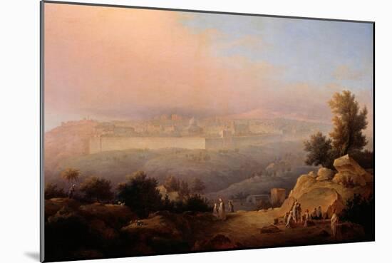 Jerusalem-Maxim Nikiphorovich Vorobyev-Mounted Giclee Print