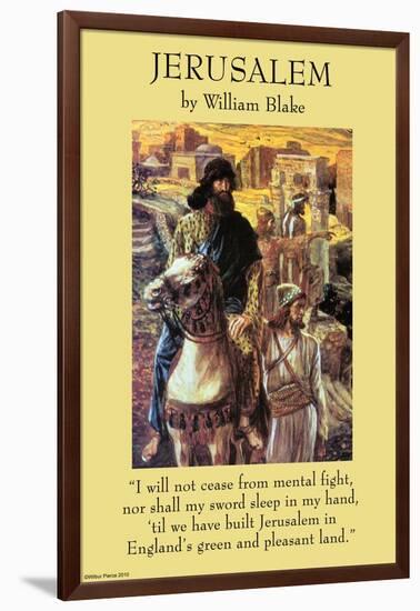 Jerusalem-William Blake-Framed Art Print