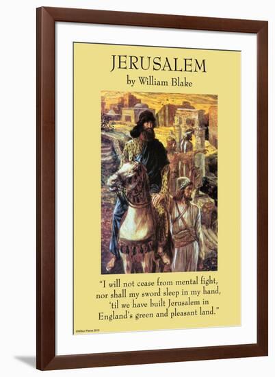 Jerusalem-William Blake-Framed Art Print