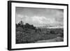 Jeruslem and the Garden of Gethsemane, 1937-Martin Hurlimann-Framed Giclee Print