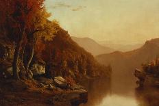 Shawanagunk Mountains, Autumn, 1863-Jervis Mcentee-Framed Giclee Print