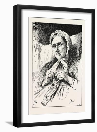 Jess, from a Window in Thrums, 1893-William Brassey Hole-Framed Giclee Print