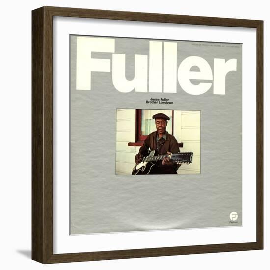 Jesse Fuller - Brother Lowdown-null-Framed Art Print