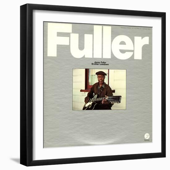 Jesse Fuller - Brother Lowdown-null-Framed Art Print