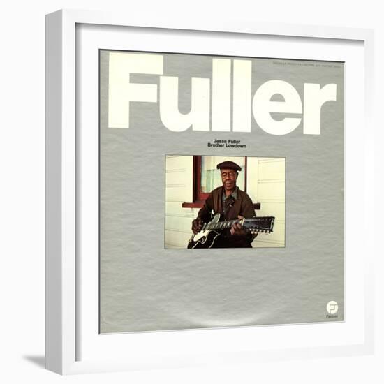 Jesse Fuller - Brother Lowdown-null-Framed Art Print