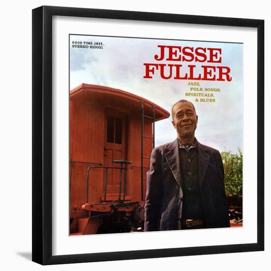 Jesse Fuller - Jazz, Folk Songs, Spirituals and Blues-null-Framed Art Print