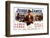 Jesse James, Tyrone Power As Jesse James, 1939-null-Framed Photo