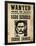 Jesse James Wanted Advertisement-null-Framed Poster