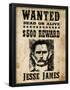 Jesse James Wanted Advertisement-null-Framed Poster