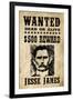 Jesse James - Wanted Advertisement-null-Framed Art Print