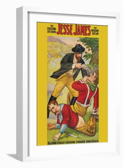 Jesse James-null-Framed Art Print