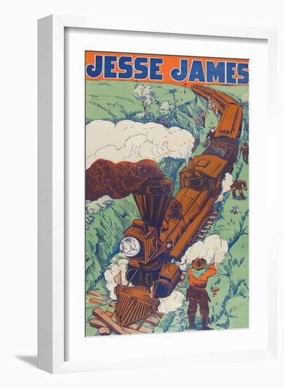 Jesse James-null-Framed Art Print