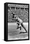 Jesse Owens, American Olympian-Science Source-Framed Stretched Canvas