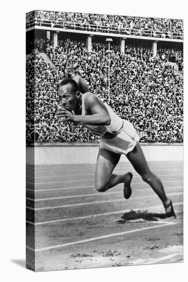 Jesse Owens, American Olympian-Science Source-Stretched Canvas