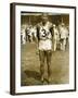 Jesse Owens at the Berlin Olympics, 1936-null-Framed Photographic Print