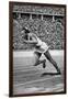 Jesse Owens at the Start of the 200 Metres at the Berlin Olympic Games, 1936-null-Framed Giclee Print