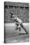 Jesse Owens at the Start of the 200 Metres at the Berlin Olympic Games, 1936-null-Stretched Canvas