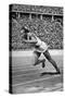 Jesse Owens at the Start of the 200 Metres at the Berlin Olympic Games, 1936-null-Stretched Canvas