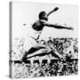 Jesse Owens, Winner of 4 Gold Medals at 1936 Olympics in Berlin-null-Stretched Canvas