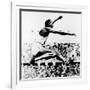 Jesse Owens, Winner of 4 Gold Medals at 1936 Olympics in Berlin-null-Framed Photo