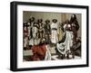 Jesse Presents His Sons to Samuel-James Tissot-Framed Giclee Print