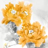 Flower Bloom on Gold II-Jesse Stevens-Art Print