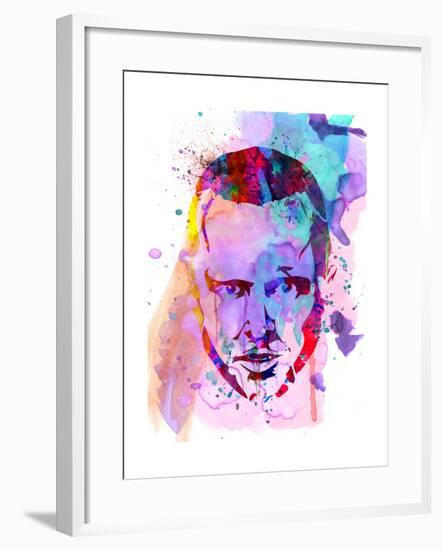 Jesse Watercolor-Anna Malkin-Framed Art Print