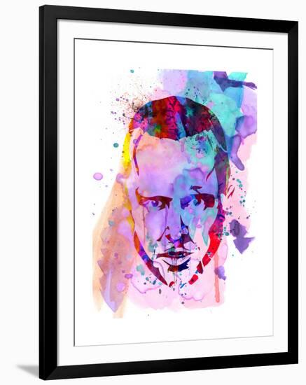 Jesse Watercolor-Anna Malkin-Framed Art Print