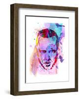 Jesse Watercolor-Anna Malkin-Framed Art Print