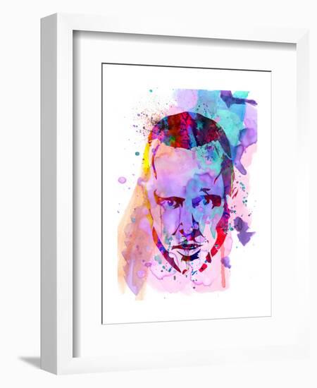 Jesse Watercolor-Anna Malkin-Framed Art Print