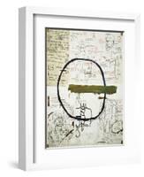 Jesse-Jean-Michel Basquiat-Framed Giclee Print