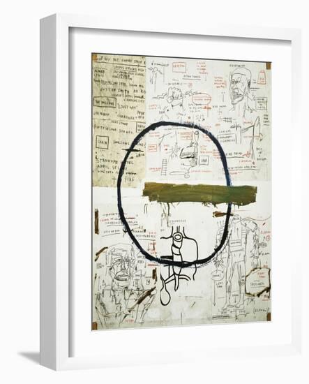 Jesse-Jean-Michel Basquiat-Framed Giclee Print