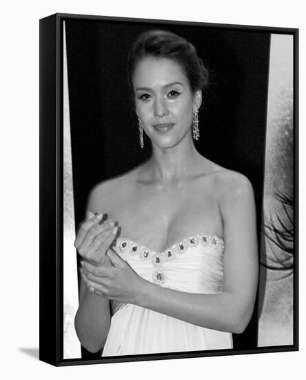 Jessica Alba-null-Framed Stretched Canvas