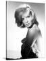 JESSICA, Angie Dickinson, 1962 (b/w photo)-null-Stretched Canvas