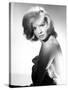 JESSICA, Angie Dickinson, 1962 (b/w photo)-null-Stretched Canvas